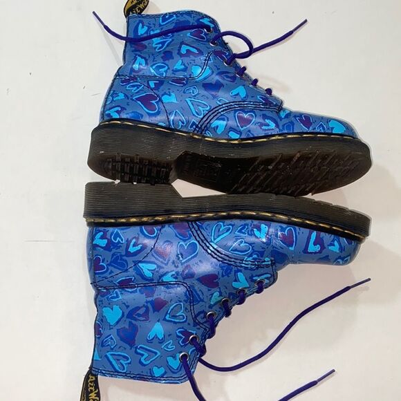 Doc Dr Martens Made In England Woman Shoes Size 7 Approximately - Picture 6 of 15